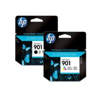 original multipack hp officejet 4500 all-in-one - g510g printer ink cartridges 2 pack -cc653ae