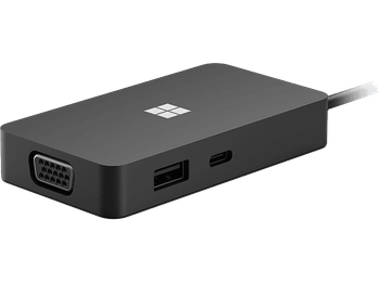 Adaptador USB - Microsoft Travel Hub, Multipuerto, Para SurfaceNegro