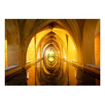 Papel Pintado 3d - The Golden Corridor (400x280 Cm)