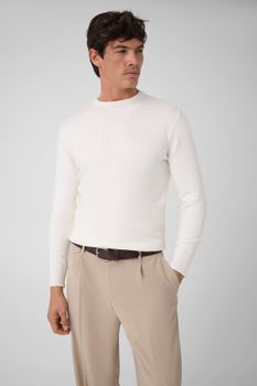 Jersey De Cuello Redondo Con Logo