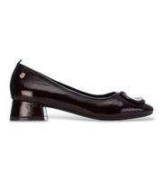 carmela para mujer 16436303-burdeos bailarinas de piel 164363 burdeos 41 rojo 3 a 5cm ninguno casual clasico charol