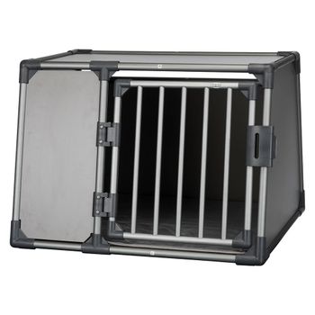 Trixie Aluminium Transport Box - Graphite - Size L: 64 x 92 x 78 cm (H x W x D)