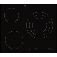 vitroceramica independiente electrolux ehf6232iok 3 zonas coccion ancho 60 cm