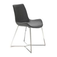 silla tela gris oscuro angel cerda 4009 54x58x82