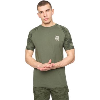 Crosshatch Camiseta manga larga Janscore para hombre