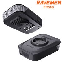 faro de bicicleta ravemen fr500 para garmin wahoo xoss igpsport magene gps luz de bicicleta recargable iluminacion nocturna de seguridad diurna