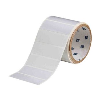 Brady THT-18-413-3 etiqueta de poliéster plata mate 76,20 x 25,40 mm (original)