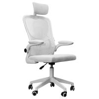 mars gaming mgc-ergoplus silla ergonomica soporte lumbar malla transpirable altura 115-125cm blanco