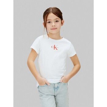 Calvin Klein Jeans Tops y Camisetas Micro Monogram Top para niña