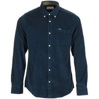 barbour camisa manga larga ramsey tailored cord shirt para hombre