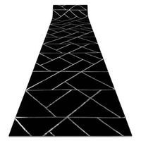 alfombra de pasillo emerald exclusivo 7543 glamour elegante geometri 80x510 cm