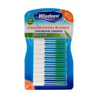 wisdom clean between interdental brushes medium