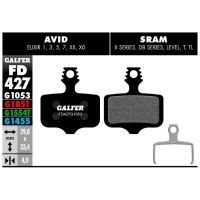 galfer  pastillas de freno standard compatible avid-sram  fd427g1053  - ventajas de los nuevos compuestos de galfer bike ausencia de ruidosmejora del tacto progresividad y potencia de