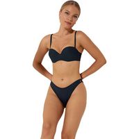 lisca banador top de traje bano bandeau con balconette preformado sardinia para mujer