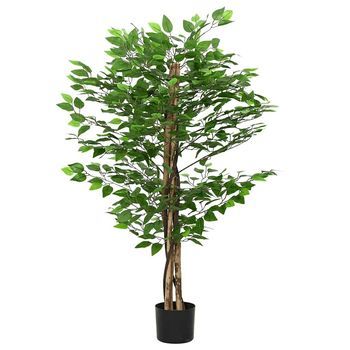Planta Ficus Artificial 788 Hojas 120 Cm Verde Vidaxl