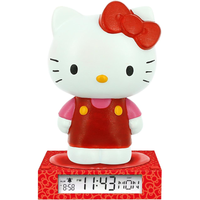 sanrio - lampara 3d hello kitty  friends con despertador y fecha  hk50198