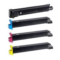 compatible multipack sharp mx-36gtbaya full set high capacity toner cartridges 4 pack