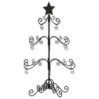 arbol de navidad para decoracion metal negro 90 cm vidaxl