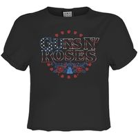 amplified clothing camiseta manga larga stars and stripes para mujer