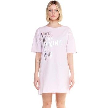 Leone 1947 Vestido Woman Big Short Slevees Sparkly para mujer