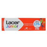 lacer junior gel dental 75 ml sabor fresa