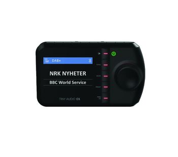IHOME Tiny Audio C5 DAB Car Radio Adapter - Black, Black