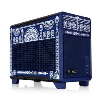 Torre Thermaltake TR100 Koralie Edition Mini-ITX Azul Ventana Lateral