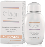 glaan pelo piel y unas 60 grageas