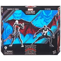 marvel legends series - 60th anniversary - marvels knull y venom - pack doble - figura -