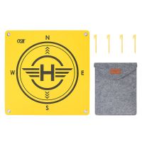 alfombrilla de aterrizaje universal cqt de 55 cm doble cara plegable para estacionamiento para dji mini 4mini 3 proa