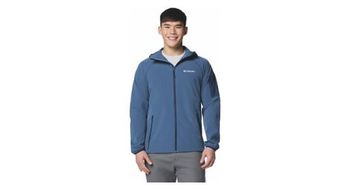 Chaqueta softshell columbia tall heights ii azul