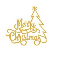 decoracion pared de metal xmasgold-8 oro 62x60 cm