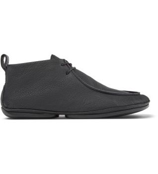 Camper para mujer. K400805-003 Botines de piel Right Nina negro (37), Plano, Cordones, Casual
