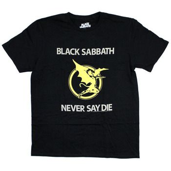 Black Sabbath Camiseta manga larga Never Say Die para hombre