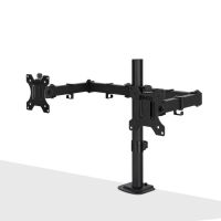lindy 40711 soporte monitor mesa 13 a 32 vesa 75x75 a 100x100 max 8kg doble