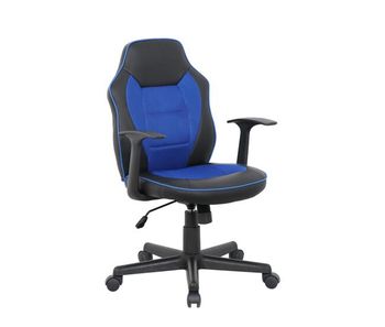 Silla gaming punchy color negro y azul