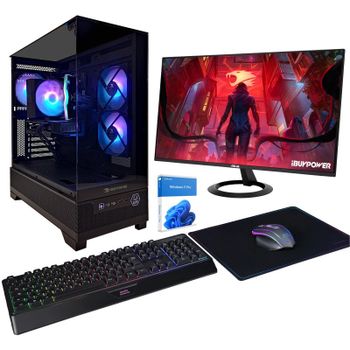 PC Ibuypower Pack Warlike Plus AMD Ryzen 5 5500 32GB RAM 500GB SSD RTX 5060 Windows 11 Pro
