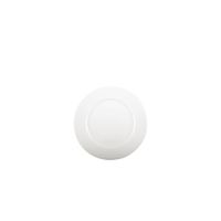 plato de postre blanco princesa - lote de 6