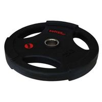 disco olimpico softee uretano - 25kg - color negro