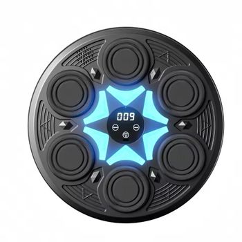 Máquina de Boxeo, Máquina de Boxeo Musical para el Hogar, Boxeador de Música, Boxeo Smart Bluetooth, Entrenamiento Inteligente de Boxeo, Dispositivo de Boxeo Electrónico Portátil de Pared