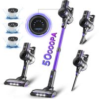 inse s7p aspiradora inalambrica  aspiradora inalambrica de 465w y 45kpa con potencia de succion bateria de 82200mah succion fuerte de 50000pa tiempo de funcionamiento de 45-60 minutos 12l