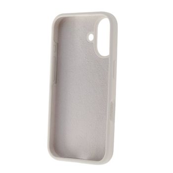 Muvit For Change Funda Recycletek Liquid Silicone Compatible Con Apple Iphone 16 Nude
