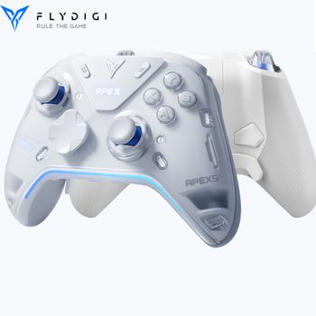 Control de Juego Bluetooth Flydigi Apex 5 Versión Global, Gamepad Inalámbrico Universal para PC, NS, Dispositivos Móviles y Tabletas