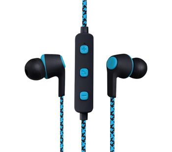 VOLKANO Moda Series VK-1107-BL Wireless Bluetooth Earphones - Blue, Blue