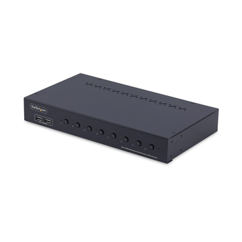 Switch KVM de 8 Puertos HDMI 4K 60Hz - 1U para Rack