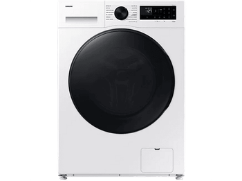 Lavadora secadora - Samsung WD90DG5G34BEEC, 9kg/5kg 1400 rpm, 13 programas, AI Ecobubble™ Clase E/A-10%, fondo reducido, Blanco