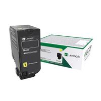 lexmark 73b20y0 yellow original return program toner cartridge