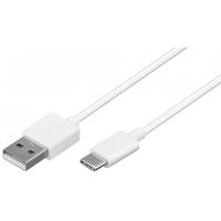 cable usb goobay 59130 2 m usb a a usb c usb 20 blanco