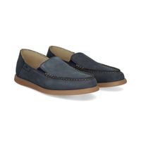 fluchos mocasines hombre - azul marino talla 43