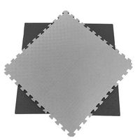 tatami puzzle 1x1x20 mm negro - gris pack ahorror12 unidadesr antideslizante yoga pilates